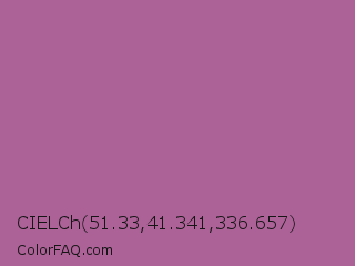 CIELCh 51.33,41.341,336.657 Color Image