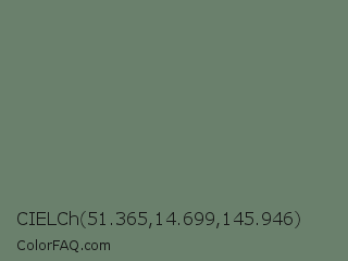CIELCh 51.365,14.699,145.946 Color Image