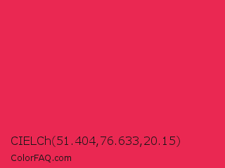 CIELCh 51.404,76.633,20.15 Color Image