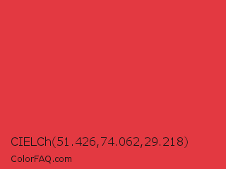CIELCh 51.426,74.062,29.218 Color Image