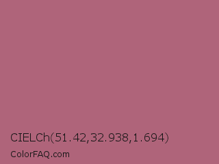 CIELCh 51.42,32.938,1.694 Color Image