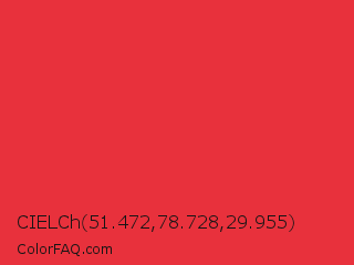 CIELCh 51.472,78.728,29.955 Color Image