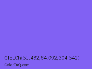 CIELCh 51.482,84.092,304.542 Color Image