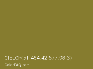 CIELCh 51.484,42.577,98.3 Color Image