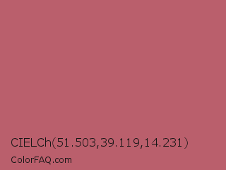 CIELCh 51.503,39.119,14.231 Color Image
