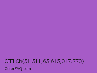 CIELCh 51.511,65.615,317.773 Color Image