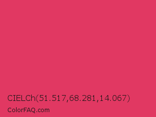 CIELCh 51.517,68.281,14.067 Color Image