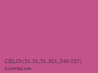 CIELCh 51.51,51.921,349.037 Color Image