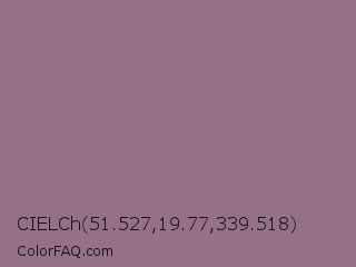 CIELCh 51.527,19.77,339.518 Color Image