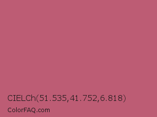 CIELCh 51.535,41.752,6.818 Color Image