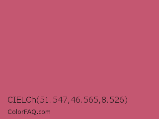 CIELCh 51.547,46.565,8.526 Color Image