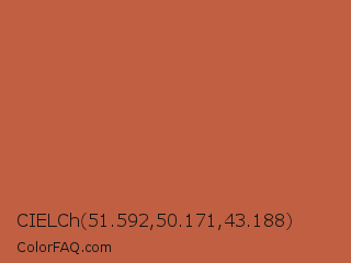CIELCh 51.592,50.171,43.188 Color Image