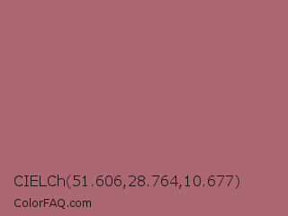 CIELCh 51.606,28.764,10.677 Color Image