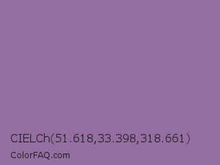 CIELCh 51.618,33.398,318.661 Color Image