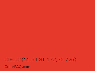 CIELCh 51.64,81.172,36.726 Color Image
