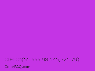CIELCh 51.666,98.145,321.79 Color Image