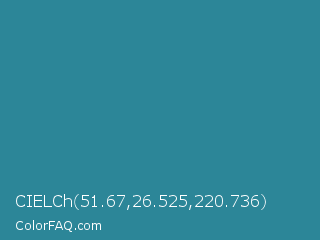 CIELCh 51.67,26.525,220.736 Color Image