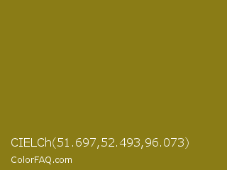 CIELCh 51.697,52.493,96.073 Color Image