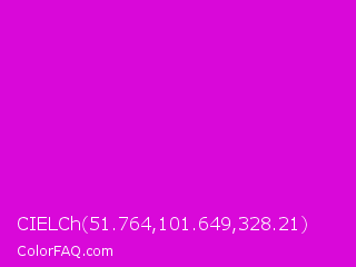 CIELCh 51.764,101.649,328.21 Color Image