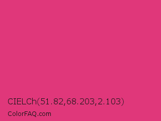 CIELCh 51.82,68.203,2.103 Color Image