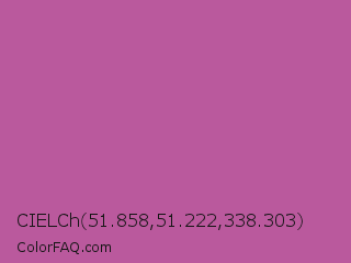 CIELCh 51.858,51.222,338.303 Color Image