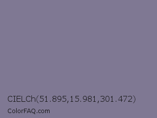 CIELCh 51.895,15.981,301.472 Color Image