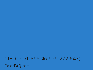 CIELCh 51.896,46.929,272.643 Color Image