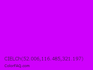 CIELCh 52.006,116.485,321.197 Color Image