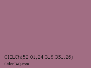CIELCh 52.01,24.318,351.26 Color Image