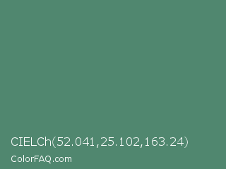 CIELCh 52.041,25.102,163.24 Color Image