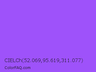 CIELCh 52.069,95.619,311.077 Color Image