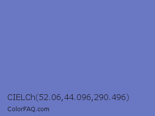 CIELCh 52.06,44.096,290.496 Color Image