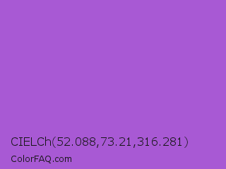 CIELCh 52.088,73.21,316.281 Color Image