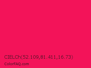 CIELCh 52.109,81.411,16.73 Color Image