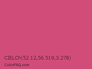 CIELCh 52.12,56.519,3.278 Color Image