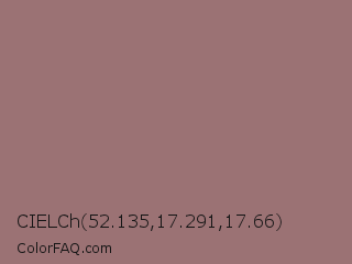 CIELCh 52.135,17.291,17.66 Color Image