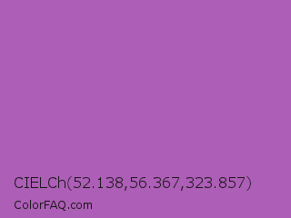 CIELCh 52.138,56.367,323.857 Color Image