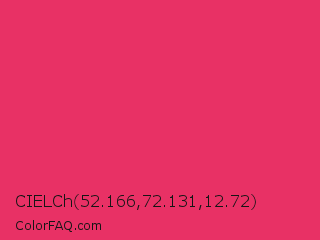 CIELCh 52.166,72.131,12.72 Color Image