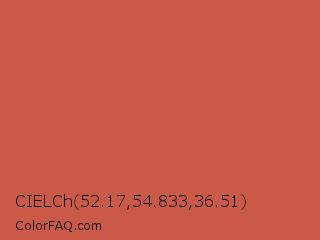 CIELCh 52.17,54.833,36.51 Color Image