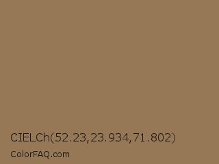 CIELCh 52.23,23.934,71.802 Color Image