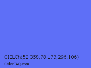 CIELCh 52.358,78.173,296.106 Color Image