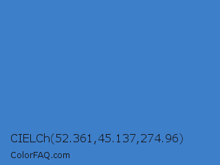 CIELCh 52.361,45.137,274.96 Color Image