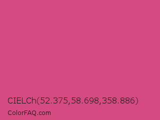 CIELCh 52.375,58.698,358.886 Color Image