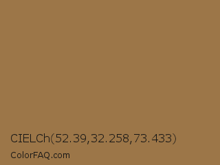 CIELCh 52.39,32.258,73.433 Color Image