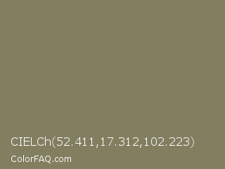 CIELCh 52.411,17.312,102.223 Color Image