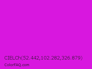 CIELCh 52.442,102.282,326.879 Color Image
