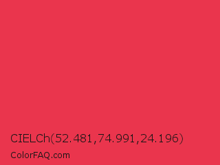 CIELCh 52.481,74.991,24.196 Color Image