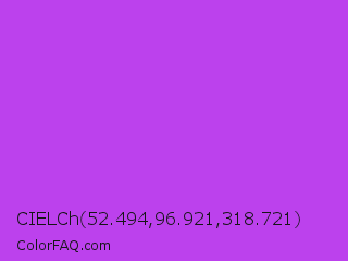 CIELCh 52.494,96.921,318.721 Color Image