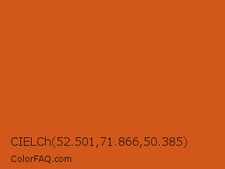 CIELCh 52.501,71.866,50.385 Color Image
