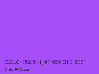 CIELCh 52.541,97.929,312.828 Color Image